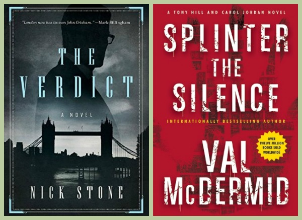 New books by Nick Stone and Val McDermid