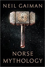 book cover with thor's hammer